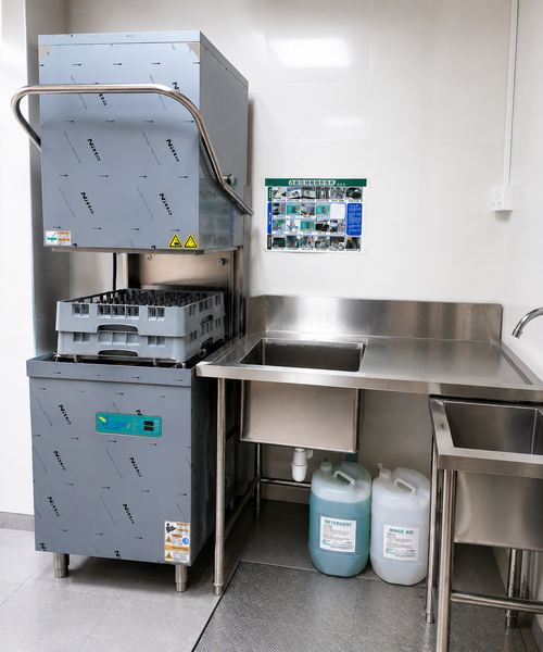 restaurant dishwasher hood type
